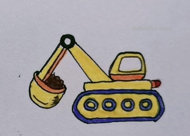 儿童画-各类交通工具（30张彩色简笔画帮宝宝收藏起来）