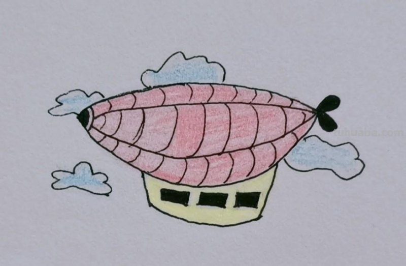 儿童画-各类交通工具（30张彩色简笔画帮宝宝收藏起来）