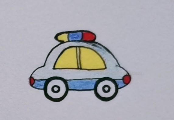 儿童画-各类交通工具（30张彩色简笔画帮宝宝收藏起来）