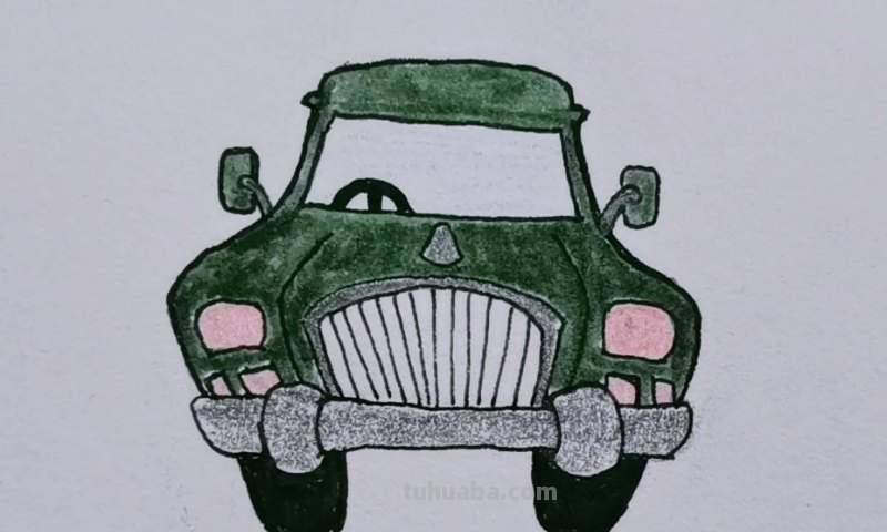 儿童画-各类交通工具（30张彩色简笔画帮宝宝收藏起来）