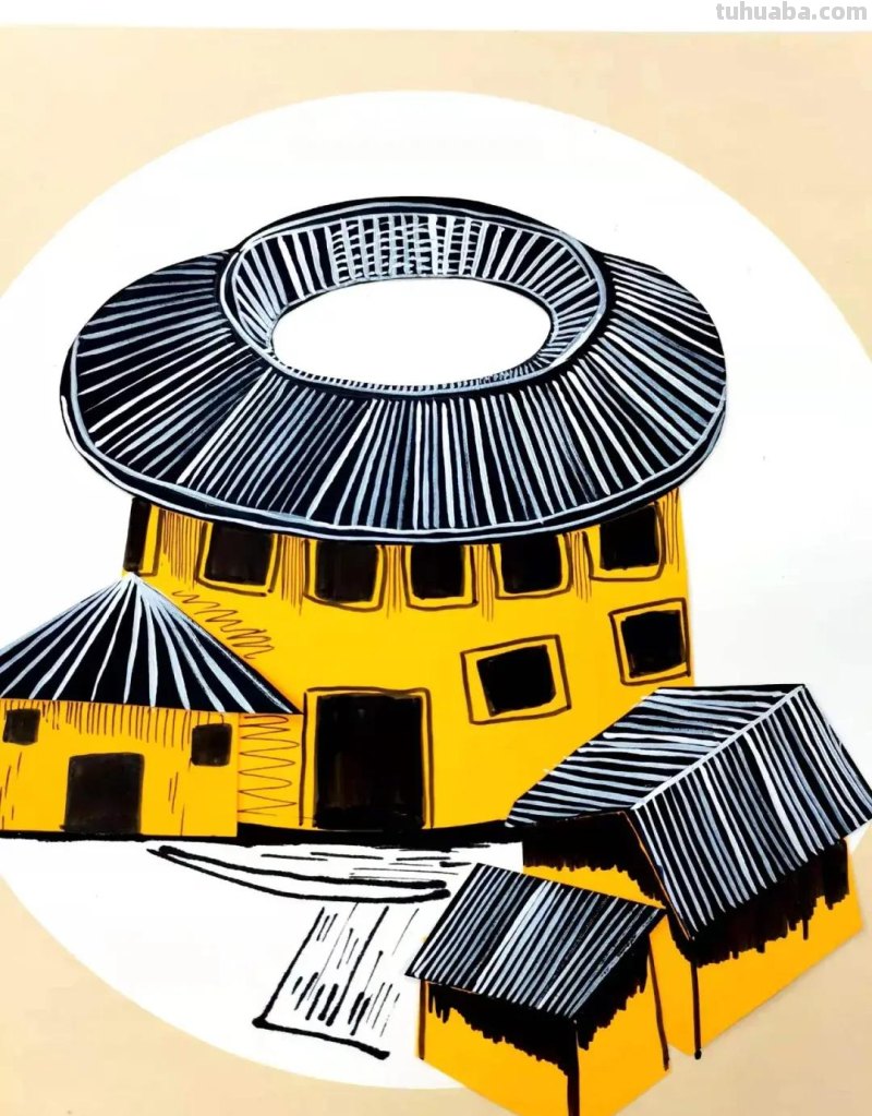 「绘画教程」福建土楼