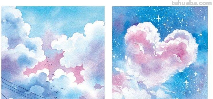 以梦入画！这些梦幻、唯美的水彩画，看完整个人都治愈了