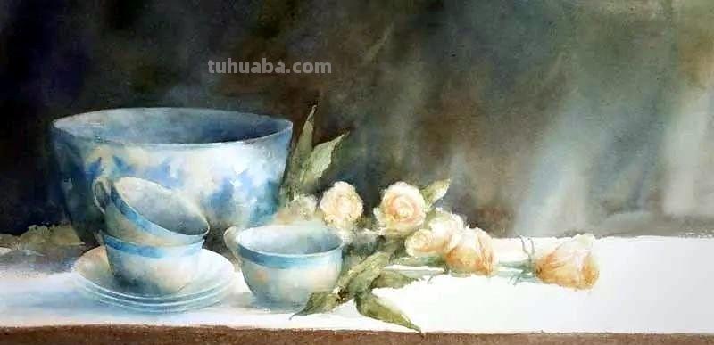 澳大利亚当代女画家珍妮恩·歌丽芝雅水彩画作品专辑