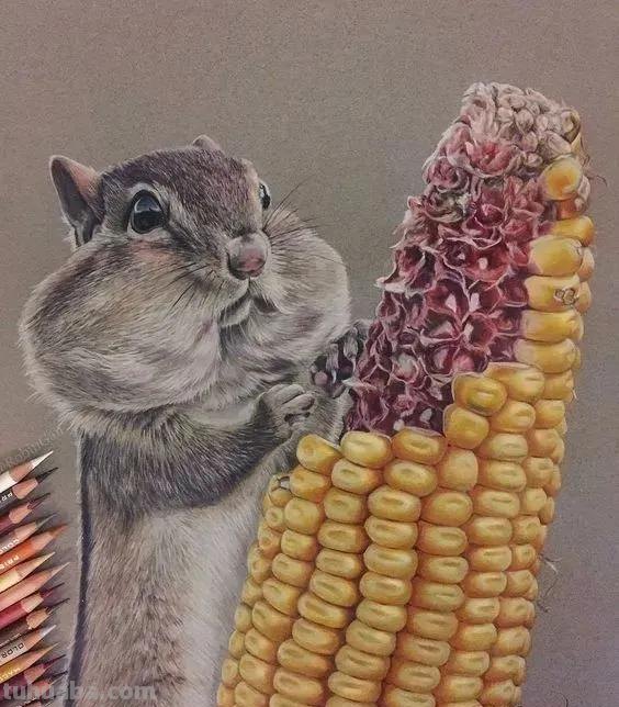 超绝！彩铅竟然能画得这么细腻？快来看这20张彩铅绘画！
