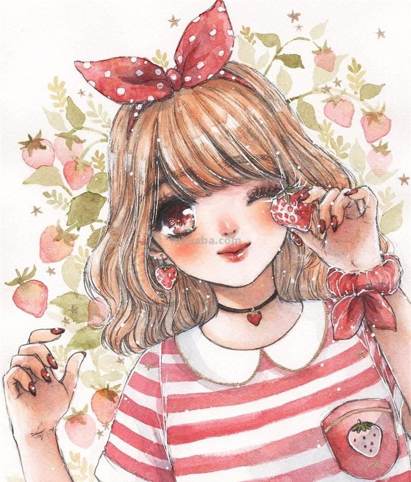 精选大神级水彩画人物，好美