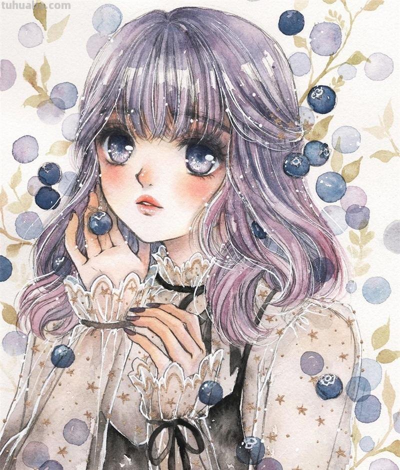 精选大神级水彩画人物，好美