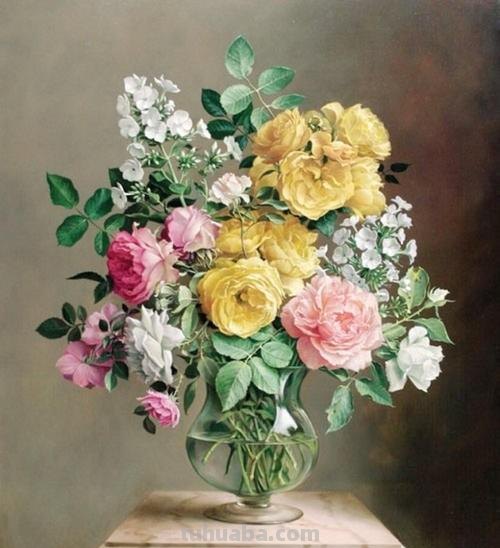 写实静物花卉油画 - 比利时画家彼得·瓦格曼作品专辑