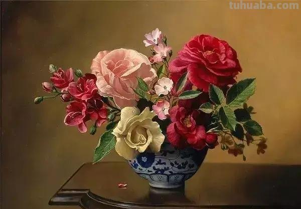 写实静物花卉油画 - 比利时画家彼得·瓦格曼作品专辑