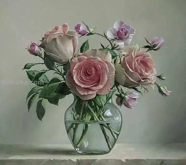 写实静物花卉油画 - 比利时画家彼得·瓦格曼作品专辑