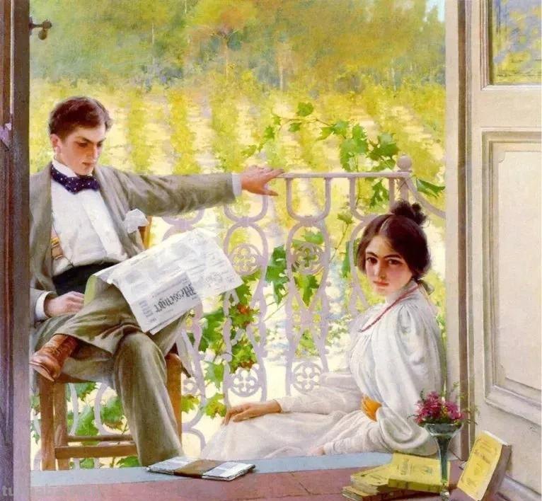 浪漫多彩的生活-John Hennessy油画作品欣赏