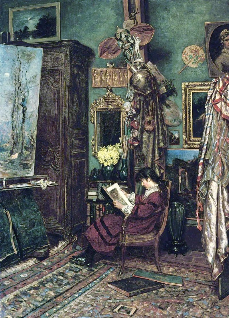 浪漫多彩的生活-John Hennessy油画作品欣赏