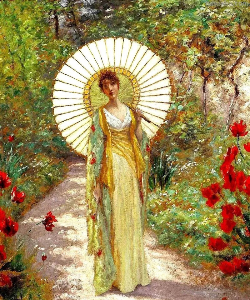 浪漫多彩的生活-John Hennessy油画作品欣赏