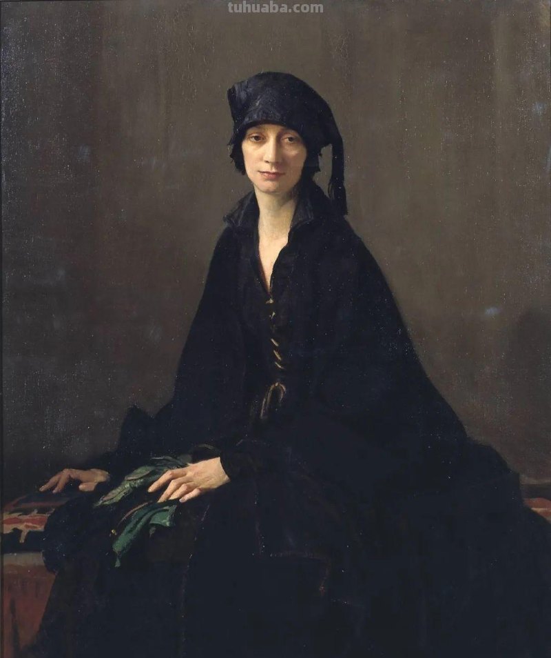 英国浪漫主义画家乔治.斯宾塞写实油画人物作品专辑