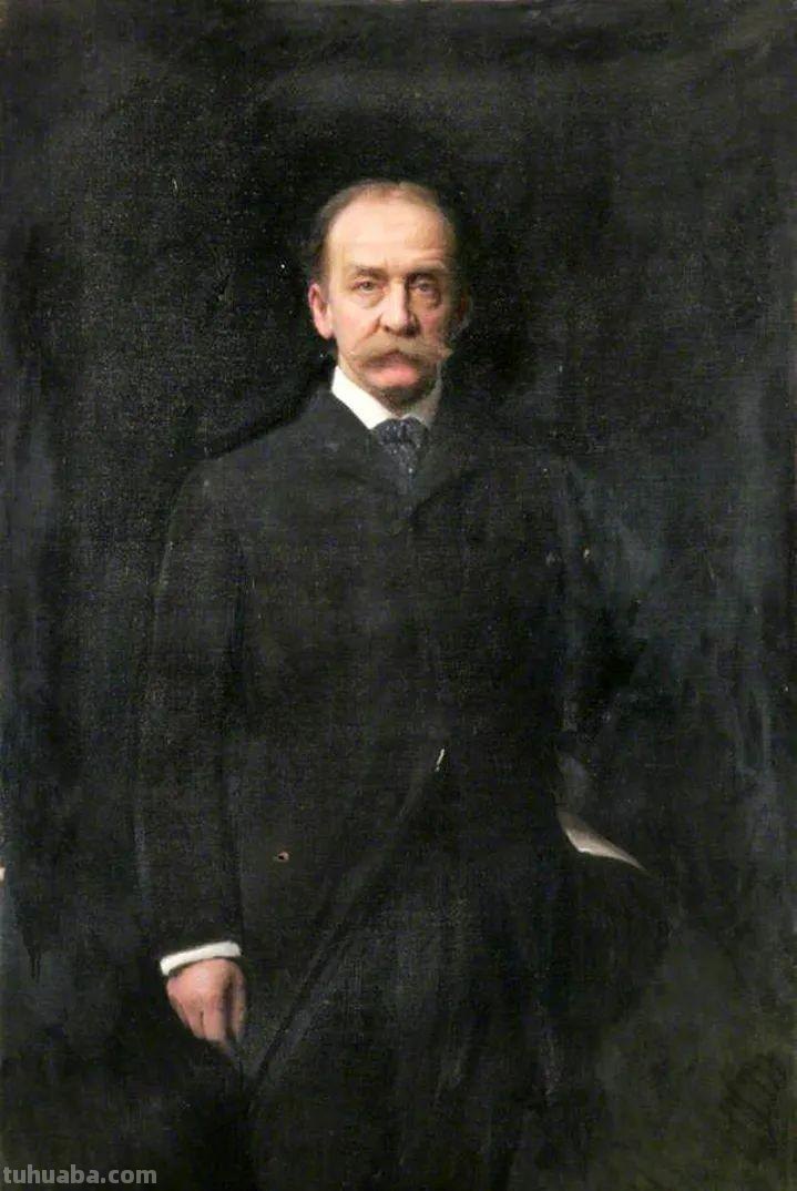 英国浪漫主义画家乔治.斯宾塞写实油画人物作品专辑