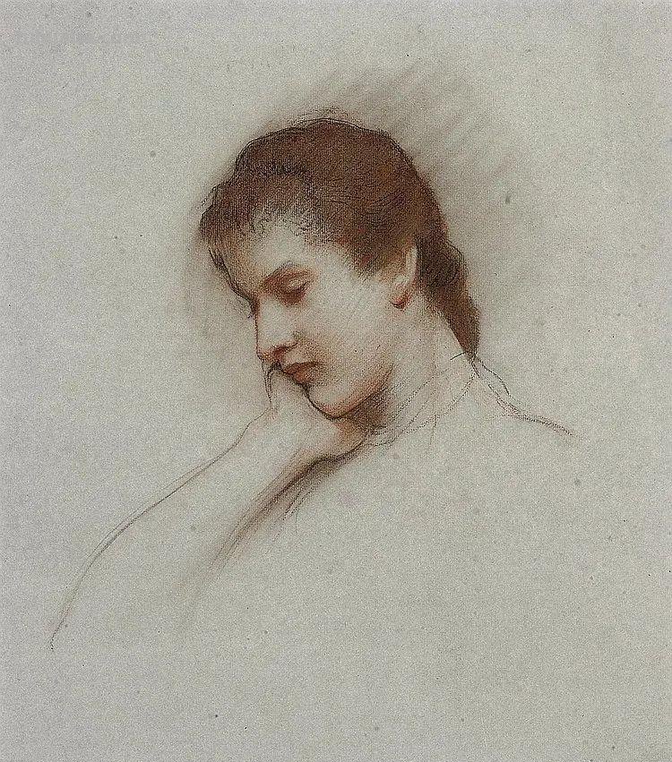 英国浪漫主义画家乔治.斯宾塞写实油画人物作品专辑