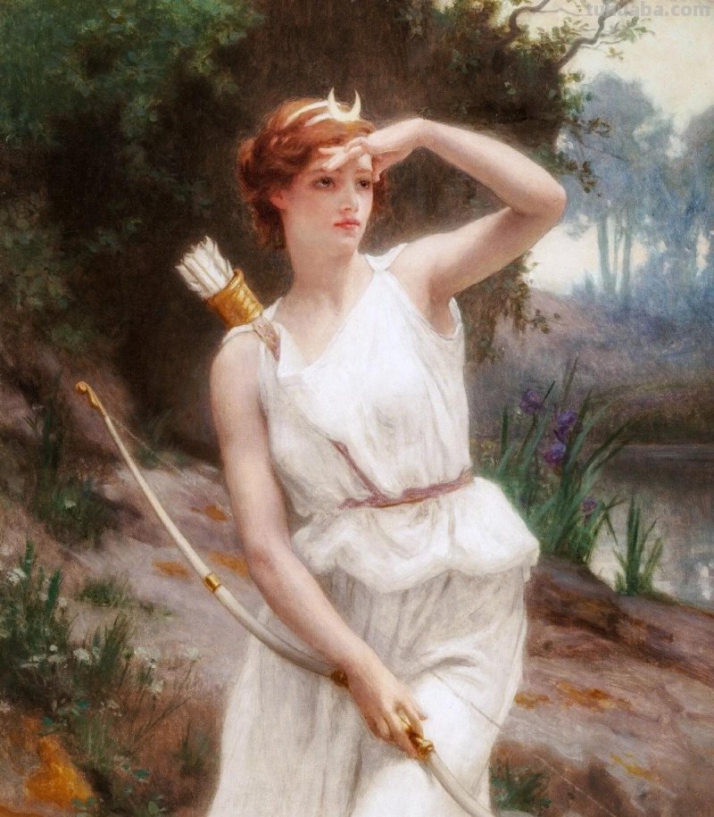 文艺美人-法国画家吉娄梅古典人物油画作品欣赏