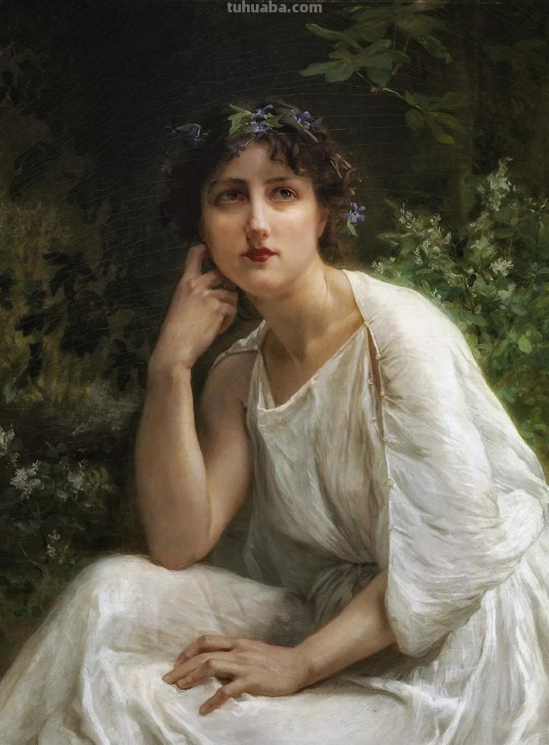 文艺美人-法国画家吉娄梅古典人物油画作品欣赏