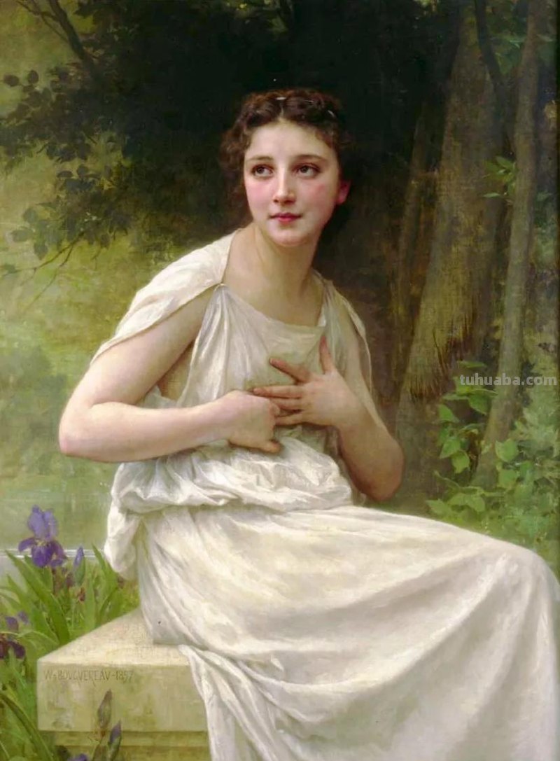 文艺美人-法国画家吉娄梅古典人物油画作品欣赏