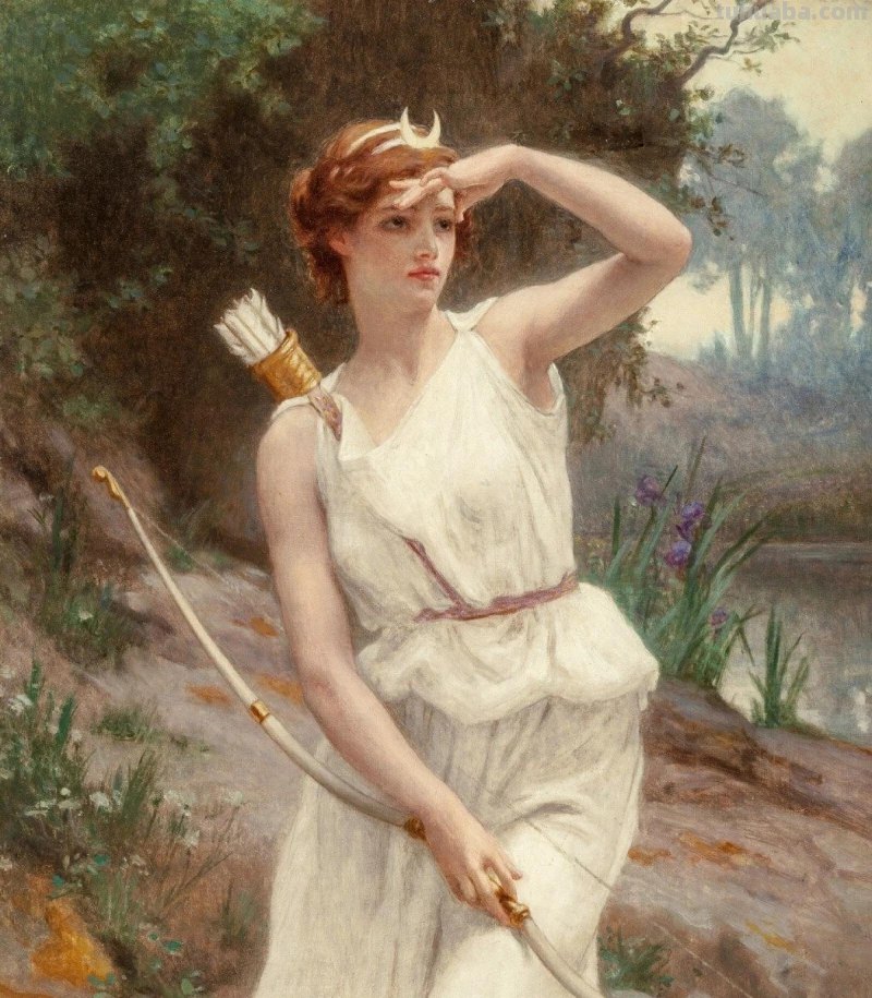 文艺美人-法国画家吉娄梅古典人物油画作品欣赏