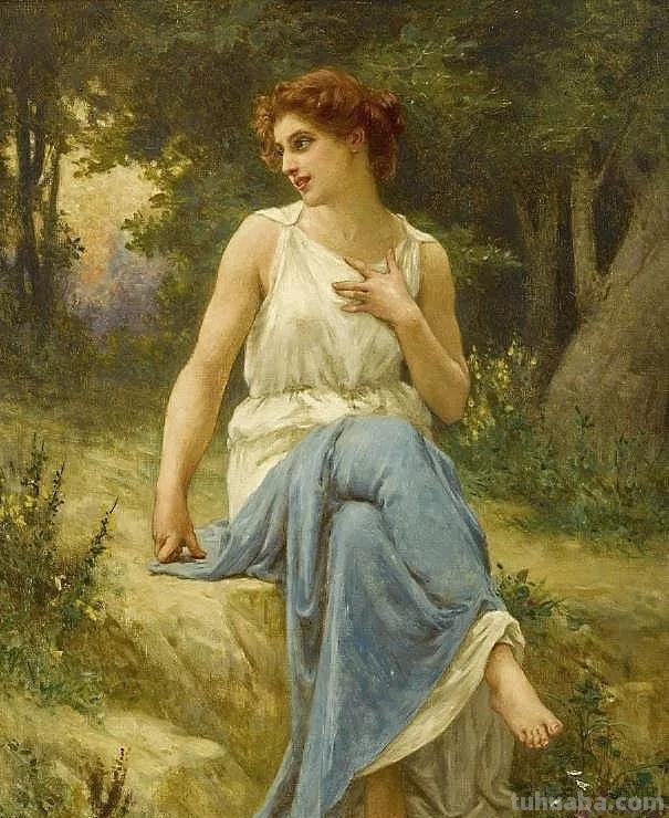 文艺美人-法国画家吉娄梅古典人物油画作品欣赏