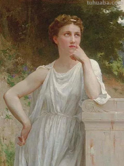 文艺美人-法国画家吉娄梅古典人物油画作品欣赏