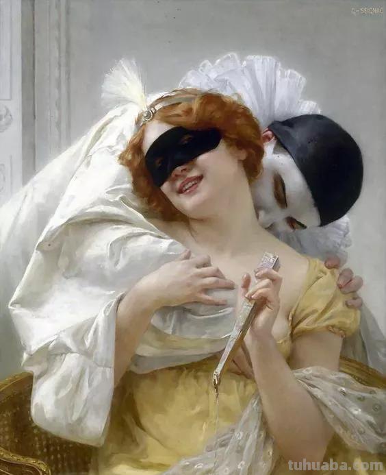 文艺美人-法国画家吉娄梅古典人物油画作品欣赏