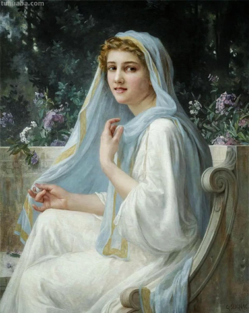 文艺美人-法国画家吉娄梅古典人物油画作品欣赏