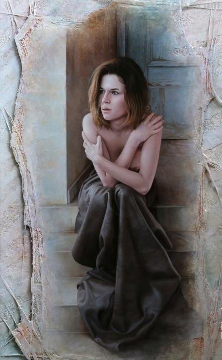 新具象绘画 - 法国现代画家帕斯卡尔人物油画作品欣赏