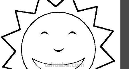 太阳怎么画简笔画图片（太阳怎么画简笔画图片大全）