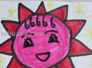 太阳怎么画简笔画图片（太阳怎么画简笔画图片大全）