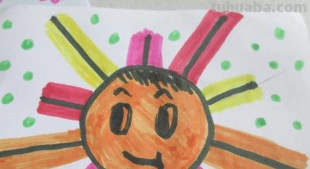 太阳怎么画简笔画图片（太阳怎么画简笔画图片大全）