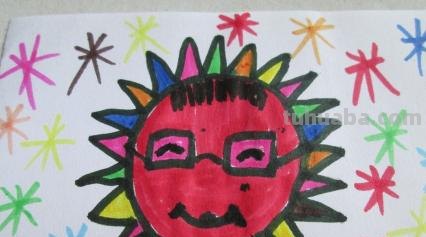 太阳怎么画简笔画图片（太阳怎么画简笔画图片大全）