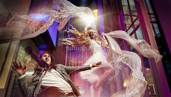 原来婚纱照还能这样拍！魔幻色彩婚纱摄影