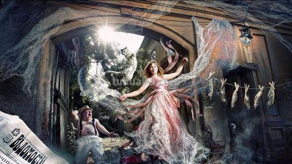 原来婚纱照还能这样拍！魔幻色彩婚纱摄影