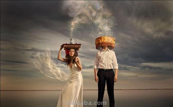 原来婚纱照还能这样拍！魔幻色彩婚纱摄影