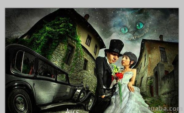 原来婚纱照还能这样拍！魔幻色彩婚纱摄影