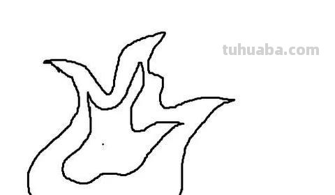 火怎么画简笔画图片（火怎么画简笔画图片 简单）