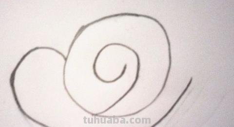 蜗牛怎么画简笔画图片（蜗牛怎么画简笔画图片大全）