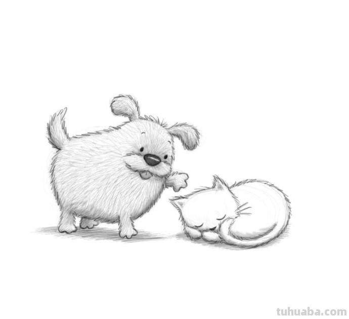 一组萌萌哒的小简笔画~