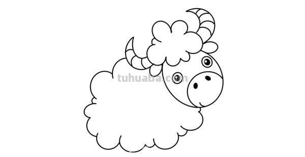 每天学一幅简笔画-卡通牛的画法简笔画图片