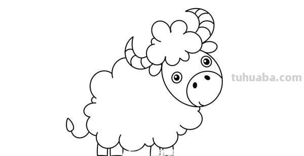 每天学一幅简笔画-卡通牛的画法简笔画图片