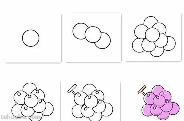 这些水果简笔画简单易学，特别适合幼儿园和小学的孩子，收藏