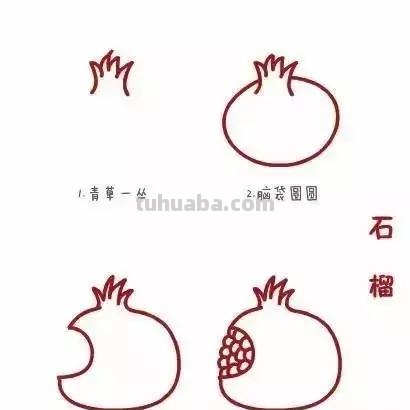 这些水果简笔画简单易学，特别适合幼儿园和小学的孩子，收藏