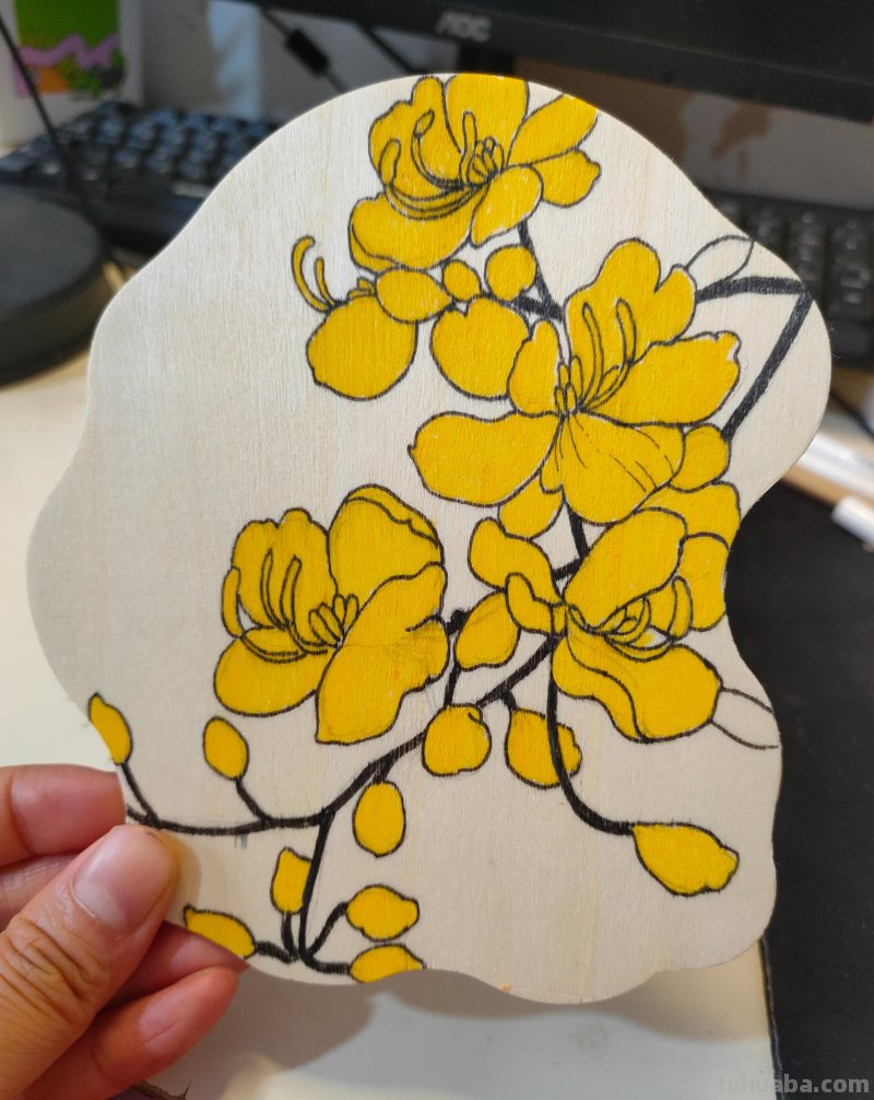 简单又好看的黄色小花,掌握三点就能画好看 简单又好看的黄色小花,掌握三点就能画好看