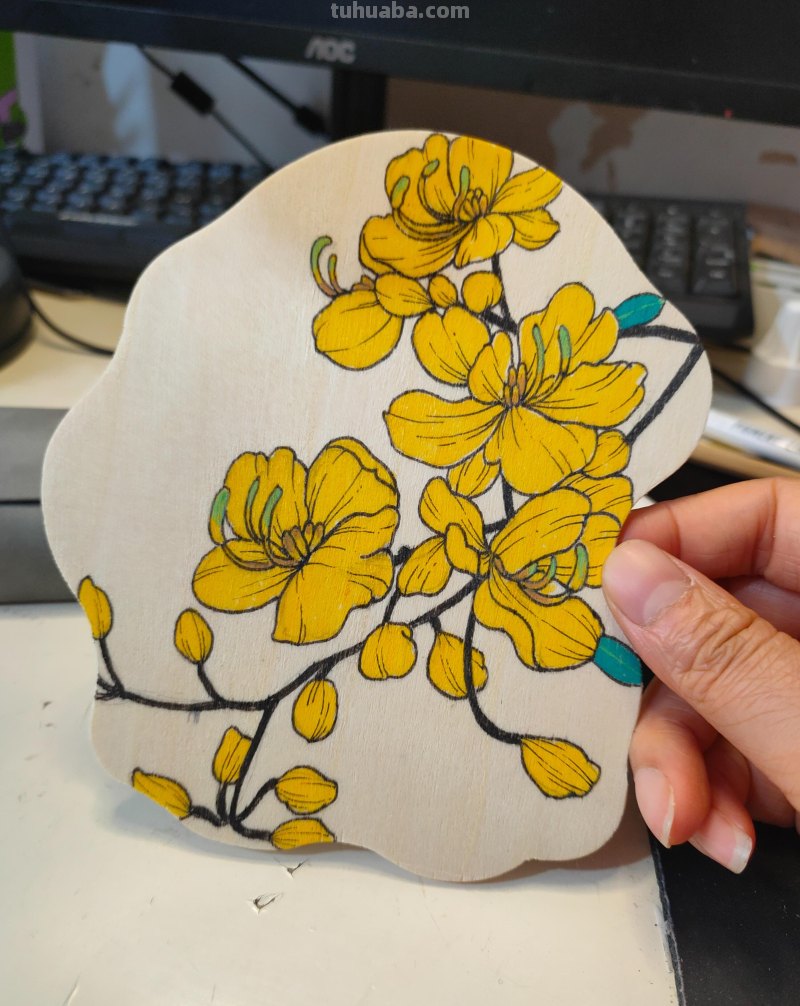 简单又好看的黄色小花,掌握三点就能画好看 简单又好看的黄色小花,掌握三点就能画好看