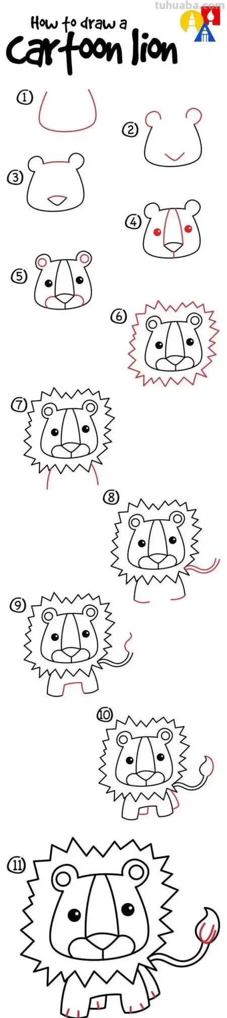 20多种动物与昆虫的简笔画画法，超详细！