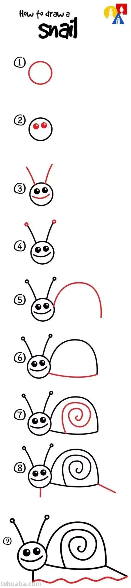 20多种动物与昆虫的简笔画画法，超详细！