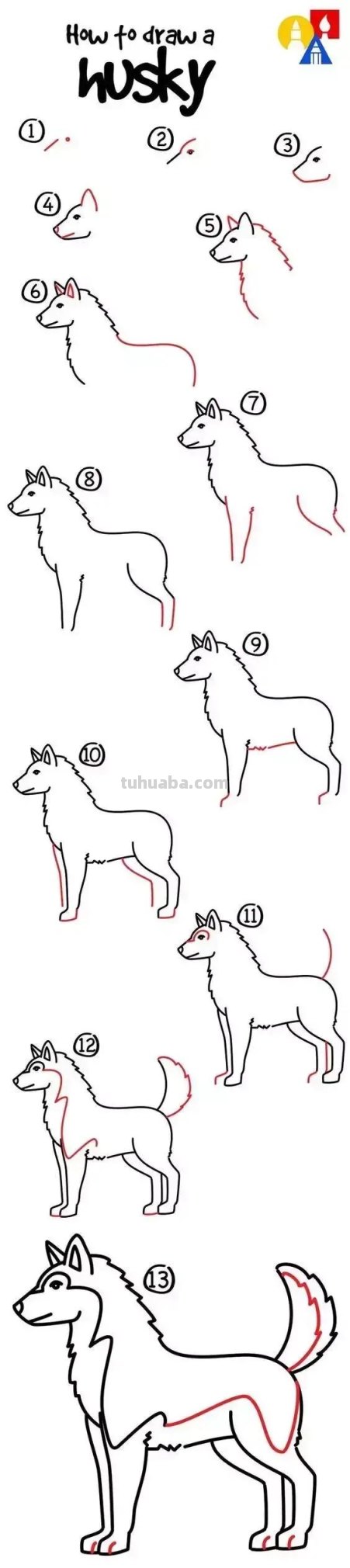 20多种动物与昆虫的简笔画画法，超详细！