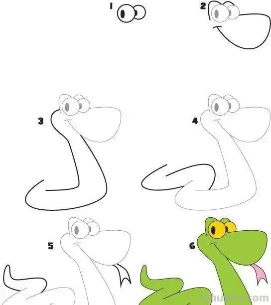 20多种动物与昆虫的简笔画画法，超详细！