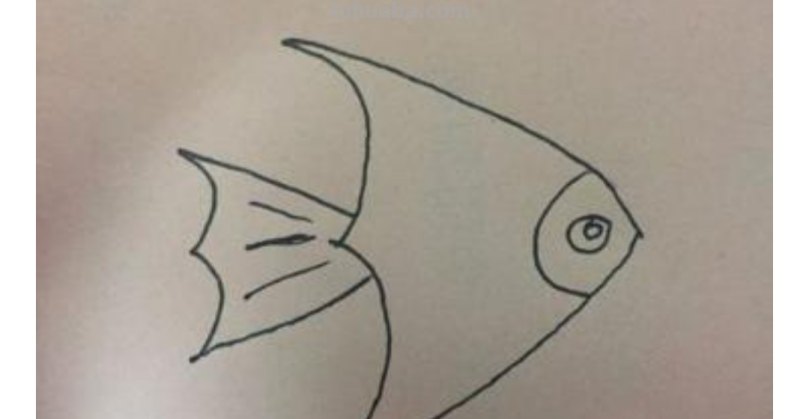 金鱼怎么画简笔画图片（金鱼怎么画简笔画图片大全）